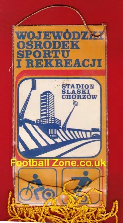 Poland Speeway Pennant Flag 1980s - Chorzow
