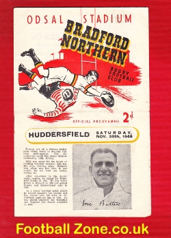 Bradford Northern Rugby v Huddersfield 1948