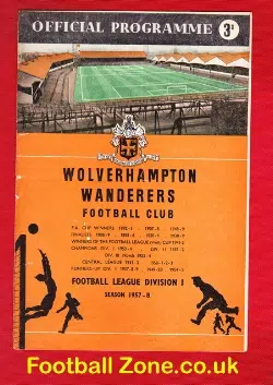 Wolves Wolverhampton v Birmingham City 1958 – Champions