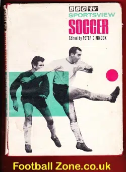 BBC TV Sportsview Soccer Football Book 1963 – 1964