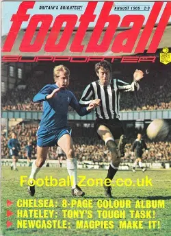 Football Supporter Magazine 1969 - August