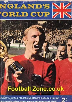 World Cup 1966 England Daily Express Magazine 66 – to clear
