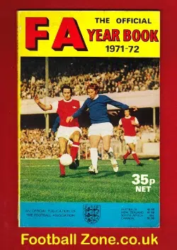 FA Football Yearbook 1971 - 1972