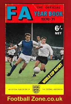 FA Football Yearbook 1970 - 1971
