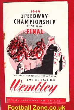World Speedway Championship World Final 1949 at Wembley