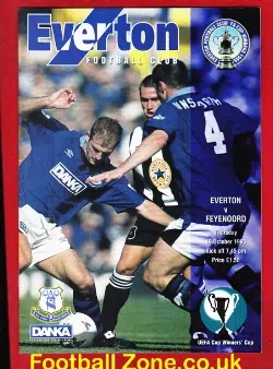 Everton v Feyenoord 1995 - UEFA Cup