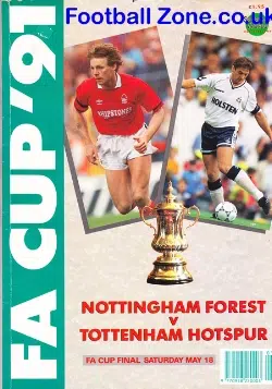 Nottingham Forest v Tottenham 1991 – FA Cup Final Mag