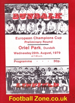 Dundalk v Linfield 1979 – European Cup