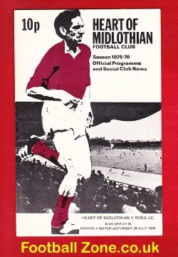 Heart Of Midlothian v Roda JC 1975 - Holland Team