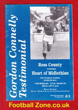 Gordon Connelly Testimonial Benefit Ross County 1997