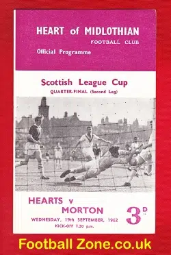 Heart Of Midlothian v Morton 1962