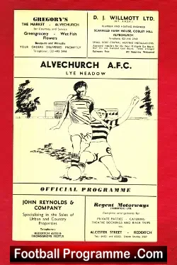 Alvechurch v Redditch United 1974 – Senior Cup Final