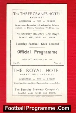 Barnsley v Bradford Park Avenue 1946 – 1945/46