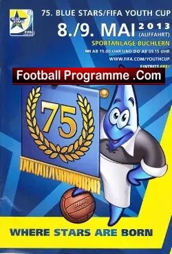 Blue Star Youth Cup Tournament + Manchester United 2013 - football programme