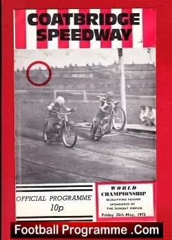 Coatbridge Speedway World Championship 1973 – to clear