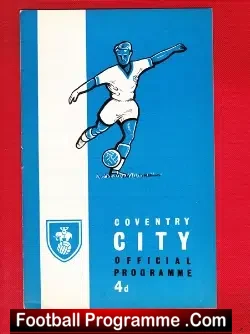 Coventry City v Torquay United 1961