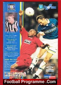 Everton v Newcastle United 1998