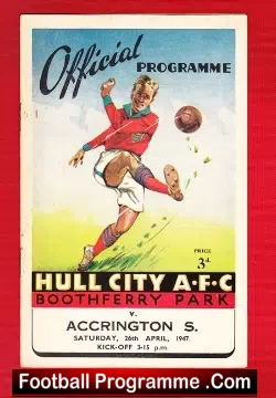 Hull City v Accrington Stanley 1947