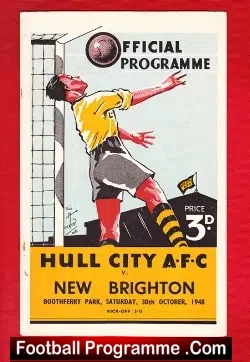 Hull City v New Brighton 1948