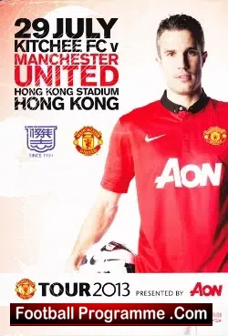 Kitchee v Manchester United 2013 - Asia Tour Japan Venetian Cup - football programme
