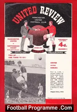 Manchester United v Nottingham Forest 1958