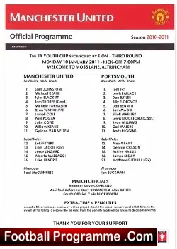 Manchester United v Portsmouth 2011 – Youth Cup – Paul Pogba