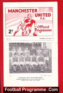 Manchester United v Swindon Town 1964 – George Best Youth Final