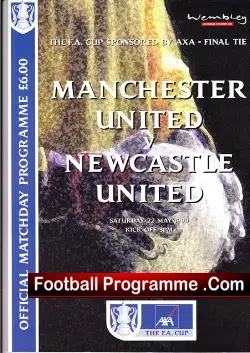 Newcastle United v Manchester Unted 1999 – FA Cup Final + Ticket Plus