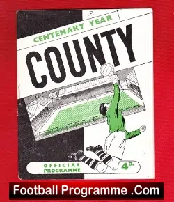 Notts County v Yeovil Town 1961 – Centenary Year