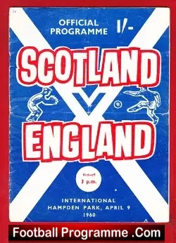 Scotland v England 1960 – International Match Hampden Park