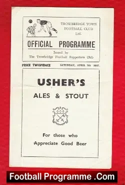 Swindon GWR Corinthians v Pewsey Vale 1947 – Final Trowbridge