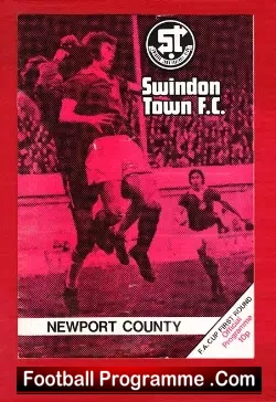 Swindon Town v Newport County 1975
