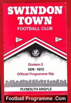 Swindon Town v Plymouth Argyle 1974