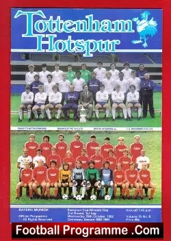 Tottenham Hotspur v Bayern Munich 1982 – ECWC