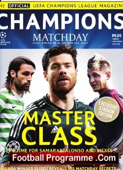 UEFA Official Champions League Magazine 2013 - football memorabilia
