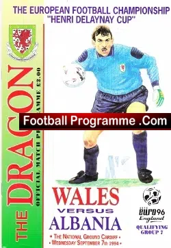 Wales v Albania 1994