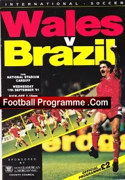 Wales v Brazil 1991