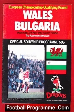 Wales v Bulgaria 1983