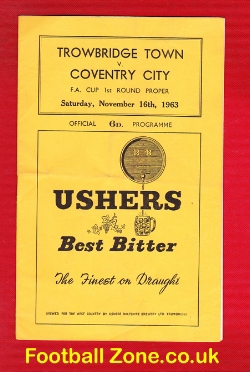 Trowbridge Town v Coventry City 1963 – FA Cup