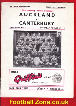 Auckland Rugby v Canterbury 1955 – New Zealand