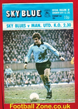 Coventry City v Manchester United 1974
