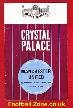 Crystal Palace v Manchester United 1969 – Don Givens First Game
