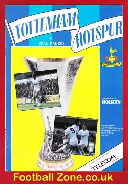 Tottenham Hotspur v Real Madrid 1985 – UEFA Cup
