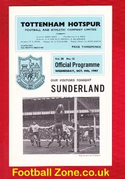 Tottenham Hotspur v Sunderland 1965