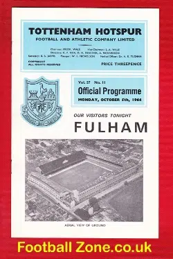 Tottenham Hotspur v Fulham 1964