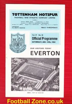 Tottenham Hotspur v Everton 1964