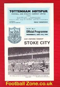 Tottenham Hotspur v Stoke City 1966