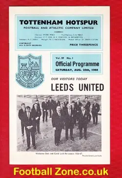 Tottenham Hotspur v Leeds United 1966