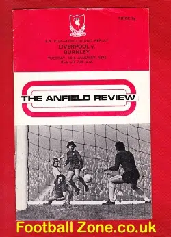 Liverpool v Burnley 1973