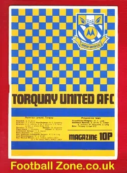 Torquay United v Brentford 1976